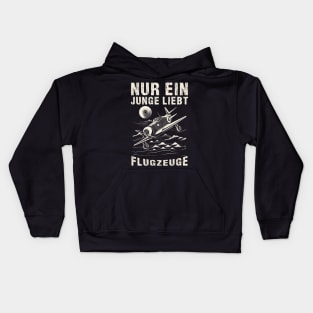 Flugzeuge Kids Hoodie